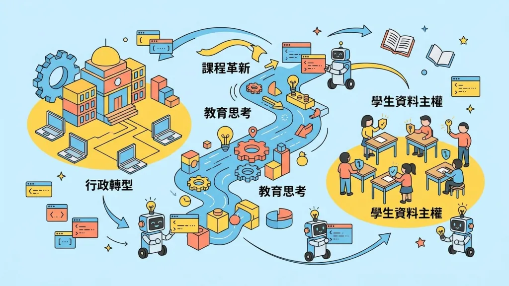 大學推動 AI 倫理與課程革新：從行政轉型到學生資料主權的教育思考